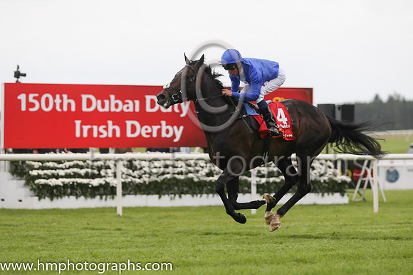1st - 4 Jack Hobbs (GB) - Trainer: John Gosden (in GB) - Jockey: W Buick - Owner: Godolphin  Partners - Colors: royal blue