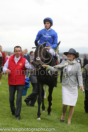 1st - 4 Jack Hobbs (GB) - Trainer: John Gosden (in GB) - Jockey: W Buick - Owner: Godolphin  Partners - Colors: royal blue