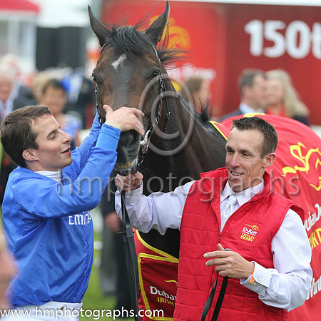 1st - 4 Jack Hobbs (GB) - Trainer: John Gosden (in GB) - Jockey: W Buick - Owner: Godolphin  Partners - Colors: royal blue