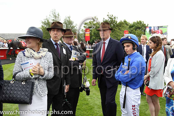 1st - 4 Jack Hobbs (GB) - Trainer: John Gosden (in GB) - Jockey: W Buick - Owner: Godolphin  Partners - Colors: royal blue