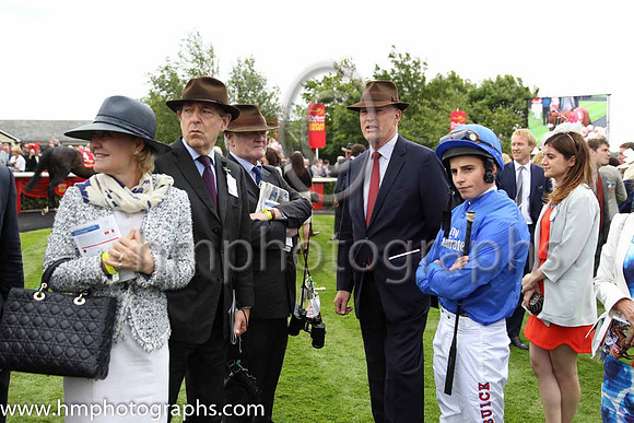 1st - 4 Jack Hobbs (GB) - Trainer: John Gosden (in GB) - Jockey: W Buick - Owner: Godolphin  Partners - Colors: royal blue