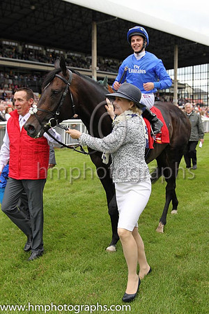 1st - 4 Jack Hobbs (GB) - Trainer: John Gosden (in GB) - Jockey: W Buick - Owner: Godolphin  Partners - Colors: royal blue