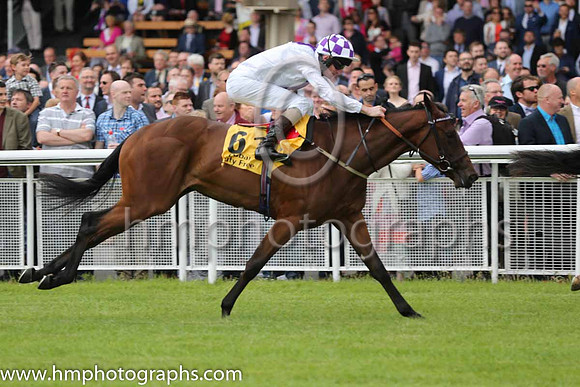 4th - 6 Adelena - Trainer: J S Bolger - Jockey: KJ Manning - Owner: MrsJSBolger - Colors: white, purple panel