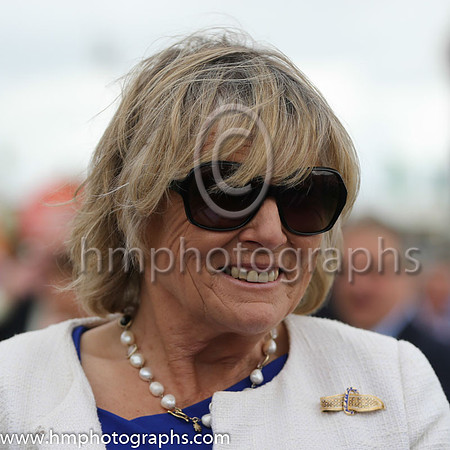Jessica Jarrington trainer of winning horse Final Frontier at the Curragh