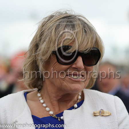 Jessica Jarrington trainer of winning horse Final Frontier at the Curragh