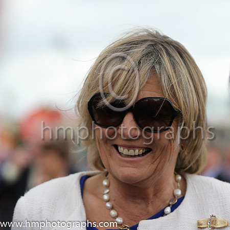 Jessica Jarrington trainer of winning horse Final Frontier at the Curragh