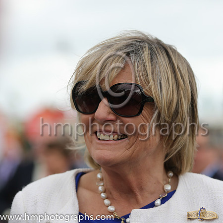 Jessica Jarrington trainer of winning horse Final Frontier at the Curragh