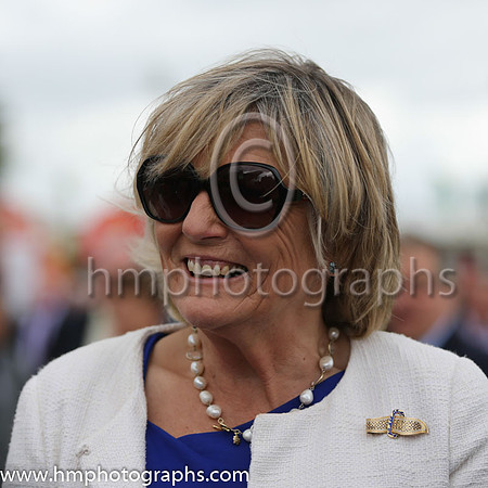 Jessica Jarrington trainer of winning horse Final Frontier at the Curragh