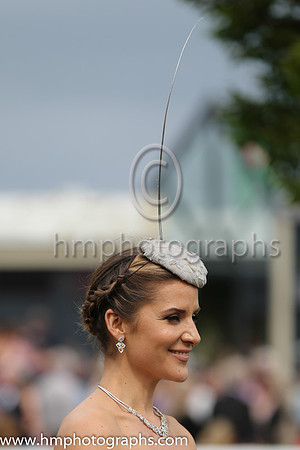 Amanda Byram,  Most Stylish Lady competition judge at the Dubai Duty Free irish Derby Day at The Curragh