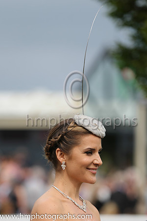 Amanda Byram,  Most Stylish Lady competition judge at the Dubai Duty Free irish Derby Day at The Curragh