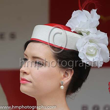 Lorranie O'Sullivan, winner of the Most Stylish Lady competition judge at the Dubai Duty Free irish Derby Day at The Curragh