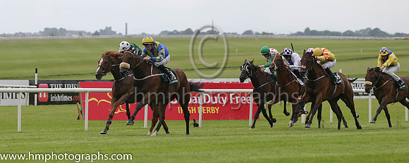 1st - 4 Hasanour (USA) - Trainer: MHalford - Jockey: S Foley - Owner: Richard McNally - Colors: royal blue, yellow chevron
