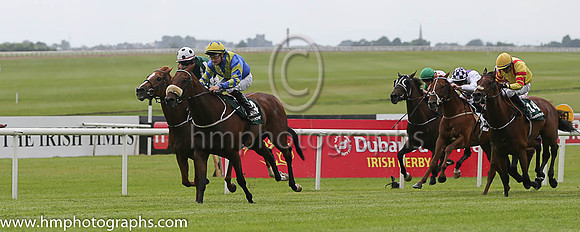1st - 4 Hasanour (USA) - Trainer: MHalford - Jockey: S Foley - Owner: Richard McNally - Colors: royal blue, yellow chevron