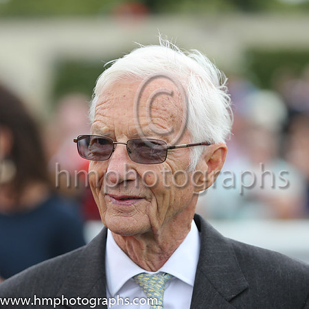 Lester Piggott at the Dubai Duty Free Irish derby at The Curragh