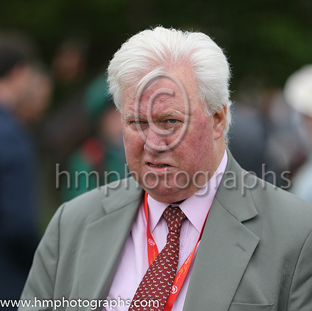 Jim McGrath Racing Commentator at the Dubai Duty Free Irish Derby at the Curragh