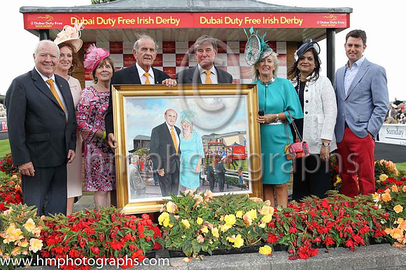 Presentation at the Curragh on Derby Day