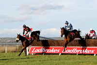 Imperial Shabra & J L Cullen - 3rd (3, black, red spots) & Cristal Bonus & D A Jacob - Winner (2, light blue and dark chevrons) - FT8E8183-eb