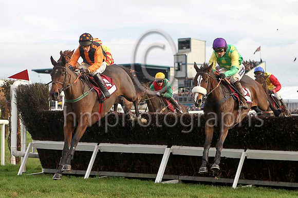 Killyglen , Jockey Paul Carberry 5th & Kauto Star , Jockey Ruby Walsh - Winner - T8E4723-e2