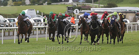 1st No 4 Boughtforasong (IRE) (3) - Jockey: S Corby (5) - Trainer: Georgios Pakidis - Colours: white, three green spots