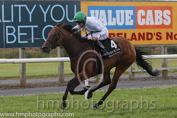1st No 4 Boughtforasong (IRE) (3) - Jockey: S Corby (5) - Trainer: Georgios Pakidis - Colours: white, three green spots