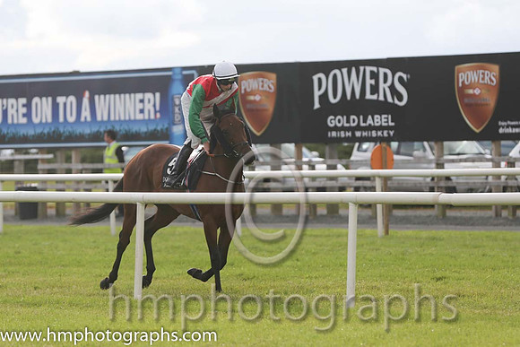 4th No 5 Rest Assured (IRE) (5) - Jockey: C P Hoban - Trainer: P D Deegan - Colours: red, white sash