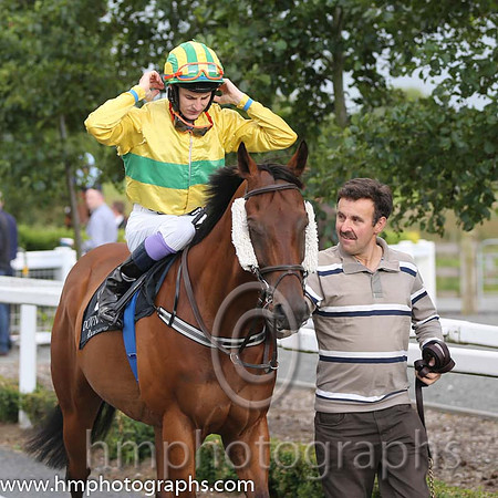 5th No 3 Six of Hearts (6) - Jockey: F M Berry - Trainer: C Ross - Colours: canary, green hoop