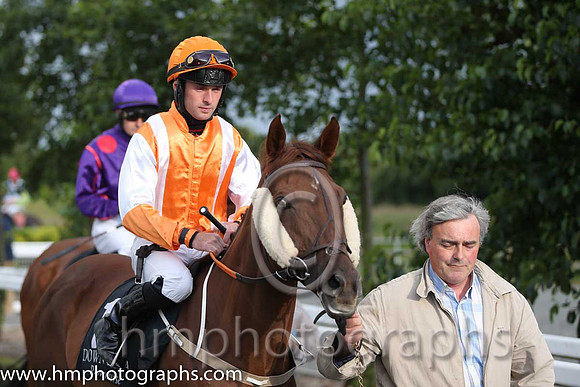 3rd No 16 Jembatt (IRE) - Jockey: R P Cleary - Trainer: M Mulvany - Colours: orange, white braces
