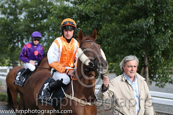 3rd No 16 Jembatt (IRE) - Jockey: R P Cleary - Trainer: M Mulvany - Colours: orange, white braces