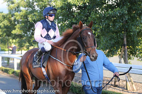 1st No 3 Park Rebel (IRE) (2) - Jockey: C D Hayes - Trainer: P D Deegan - Colours: darj blue, pink triple diamond
