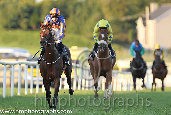 Order of St George with Joseph O'Brien on board win Her Majesty's Plate at Down Royal. Trainer A P O'Brien and owners Michael Tabor  Derrick Smith  Mrs John Magnier.