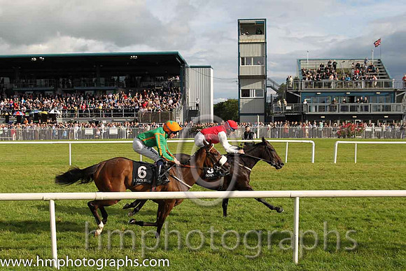 2nd No 3 Gladly (IRE) (3) - Jockey: F M Berry - Trainer: C O'Brien - Colours: red