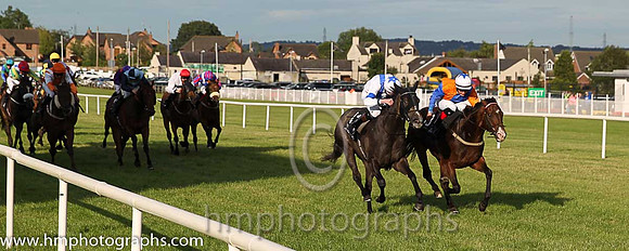 1st No 8 Plough Boy (IRE) (14) - Jockey: R P Downey (5) - Trainer: G Donnelly - Colours: orange  blue hlvd