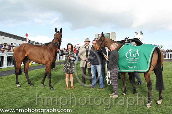 Carsonstown Boy - second in the CGA Foxhunter Chase at Cheltenham & Tammys Hill - winner of the CGA Foxhunter Chase at Cheltenham - CU2D1209-22