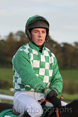 Jockey Mr G Sheehan who rode Buttonhole Rose  to 4th - CU2D9495-e