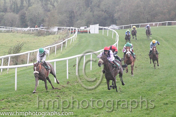 02 Miss North Light and Ms N Carberry - - 02nd (11 ,White, brown sash ) Trainer - G Elliott  01 Drumacoo and Mr D O'Connor - - 01st (1 ,Mauve and blue cross belts ) Trainer - M Hourigan