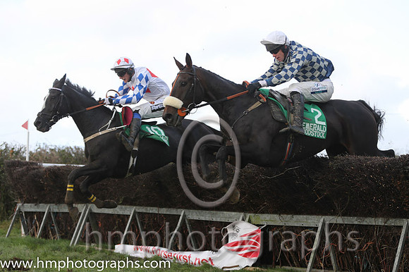 03 Star of Angels and E M O'Sullivan - - 03th (10 ,white and red diamonds ) Trainer - B F Brookhouse  04 Ross Na Righ and Derek O'Connor - - 04th (2 ,navy and grey check ) Trainer - Sam Curling