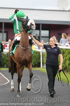 03rd Bank Bonus (GB) ( 2 , emerald green, white braces ) and K.M. Donoghue - Trainer : Gordon Elliott - Owner : STU Syndicate
