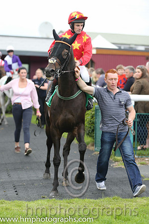 13th Windsor Pride ( 2 , red, yellow stars ) and S.W. Flanagan - Trainer : Eoin Christopher McCarthy - Owner : Island Bridge Racing Syndicate
