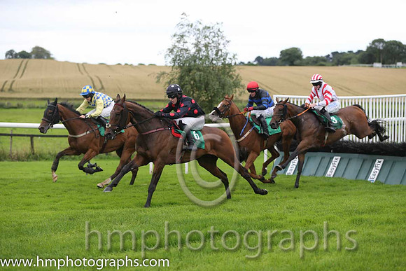 03rd Authorative ( 6 , black, red spots ) and J.S. McGarvey (3) - Trainer : Anthony McCann - Owner : Miss Rita Shah