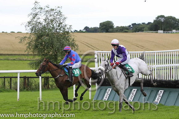 10th The Absent Mare (GB) ( 9 , purple and white qtrd ) and K.M. Donoghue - Trainer : Gordon Elliott - Owner : T. Howley Jnr/Oliver Jack Murphy