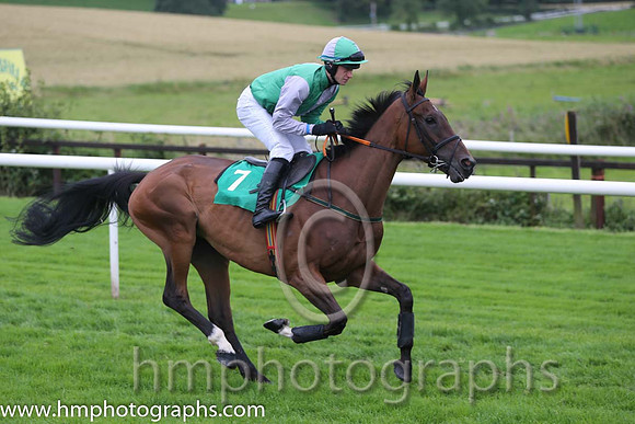 08th Pride Of Firth ( 7 , emerald green and mauve hlvd ) and D.J. Mullins (3) - Trainer : Ms Margaret Mullins - Owner : Mrs.A.F. Mee