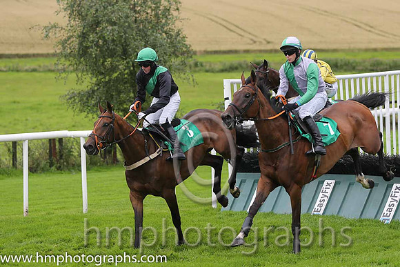 08th Pride Of Firth ( 7 , emerald green and mauve hlvd ) and D.J. Mullins (3) - Trainer : Ms Margaret Mullins - Owner : Mrs.A.F. Mee