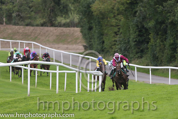 01st Mr Mulliner ( 6 , maroon, white chevron ) and D.R. Fox (3) - Trainer : Mark Michael McNiff - Owner : Mrs M Carton