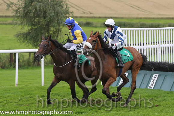 03rd Exit Seven ( 5 , white, royal blue sash ) and C.D. Maxwell (3) - Trainer : T.G.McCourt - Owner : Mrs J. Manley/P.B. Cosgrove