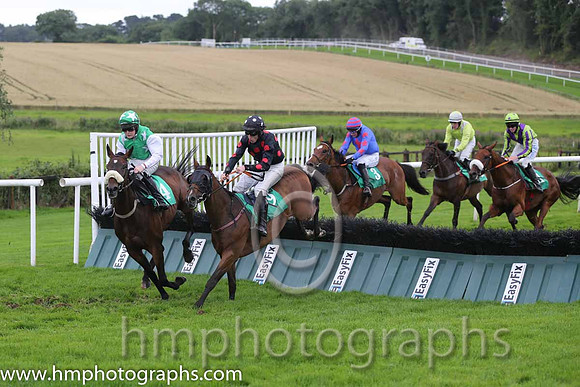 08th Abarta ( 4 , emerald green, white stars ) and L.P. Dempsey (3) - Trainer : V. T. O'Brien - Owner : Sean O'Brien