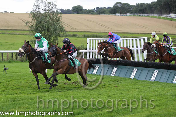 07th Trust No One ( 3 , royal blue, red star ) and A.P. Heskin - Trainer : P.A.Fahy - Owner : Mrs N.Fahy