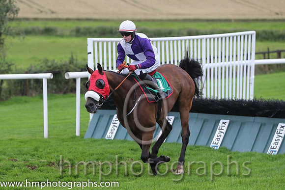 11th Le Grand Chene (FR) ( 1 , purple and white qtrd ) and K.M. Donoghue - Trainer : Gordon Elliott - Owner : T. Howley Jnr