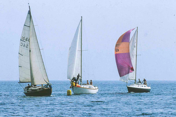 83- Three boats - At Blackcave