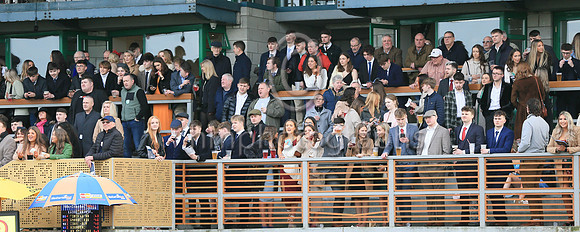 Spectators at Down Royal on 24th January 2023