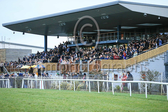 Spectators at Down Royal on 24th January 2023